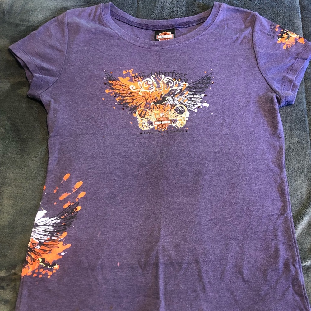 Harley Davidson biketoberfest shirt. Women’s XL